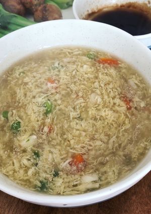 รูปของ ซุปไข่ข้น