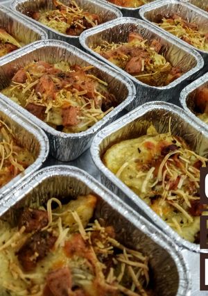 Foto resep Cheezy Baked Potato - Kentang Panggang Keju