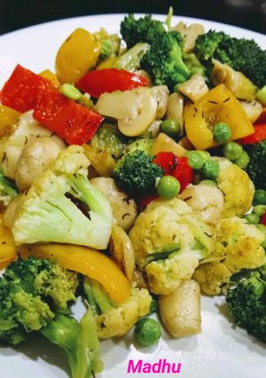 A picture of Winter Vegetables Saute.
