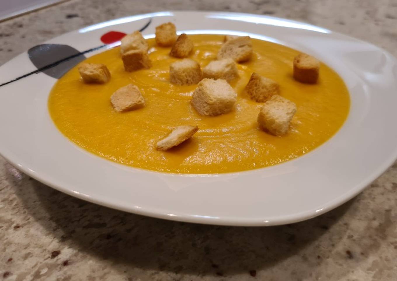 Crema de nabo, puerros y zanahorias