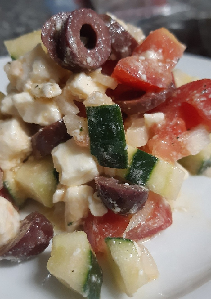 Una foto de Ensalada griega
