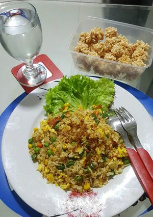 Foto resep Nasi Goreng Teri Medan
