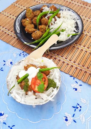 A picture of Mungodon ki chaat.