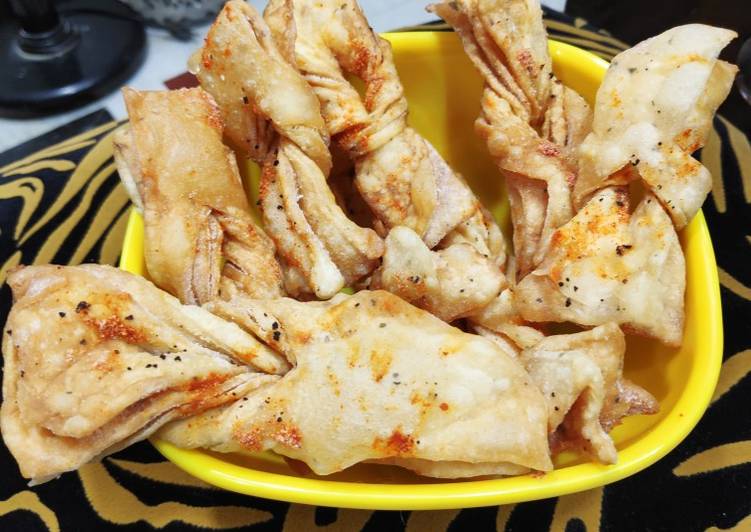 Recipe of Perfect Peri peri Bow Tie Crisps