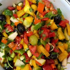 A picture of Colourful Salad.