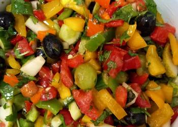 Easiest Way to Cook Perfect Colourful Salad