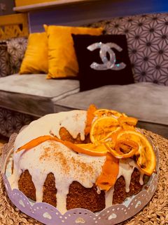 صورة لوصفة كيكة الجزر 🥕🍰