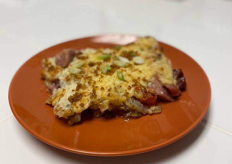 Ham &amp; Potato Casserole