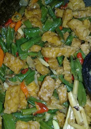 Foto resep Tumis Tempe Kacang Terasi