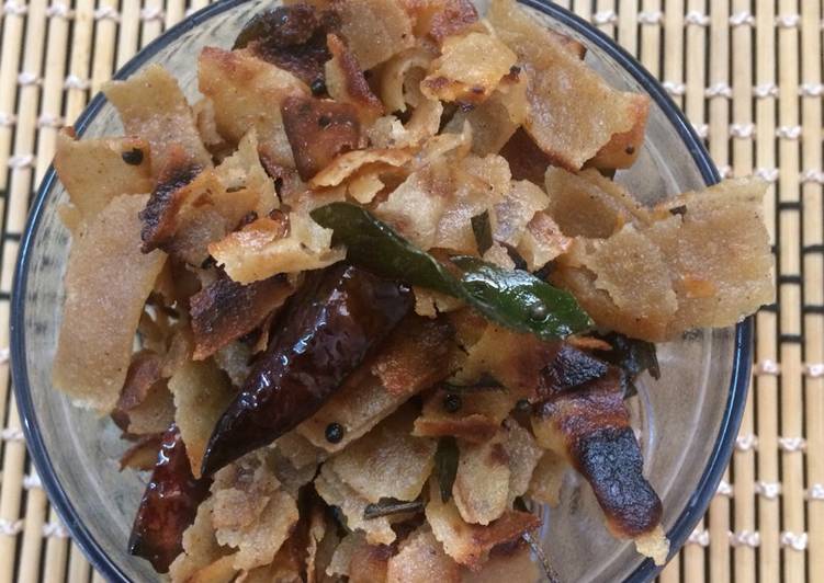 Recipe of Favorite Left over roti upma