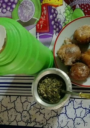 Una foto de Buñelos de banana