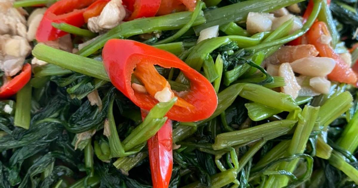  Resep  Tumis  kangkung  oleh Pita Apita Cookpad