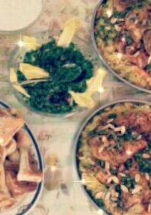 صورة لوصفة فكرة الفطور(كبسة)