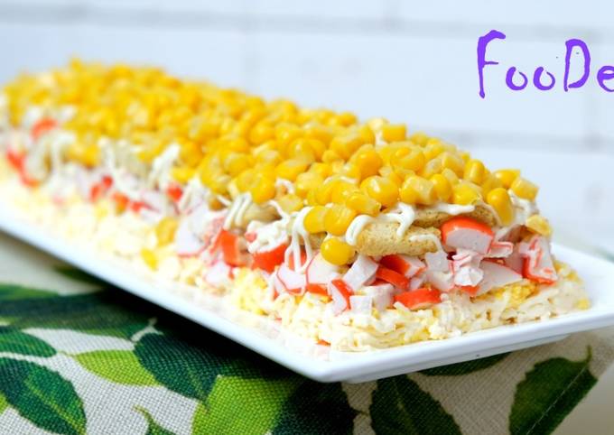 Новогодний Салат Кукуруза