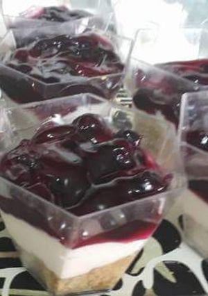 صورة لوصفة كاسات التشيز كيك