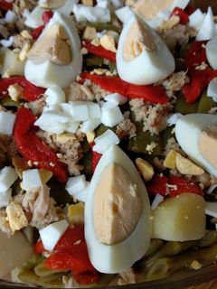 Una foto de Ensalada de judías