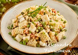 Haddock and Green Pea Pasta Salad