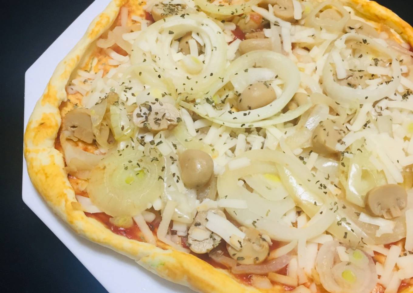 Pizzas 🍕de Champiñones 🍄 con Cebolla 🧅 y Palmitos 🍷 🙌