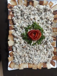 صورة لوصفة فتة باذنجان