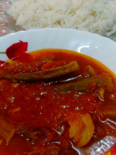 عکسی از دستور خورشت بامیه