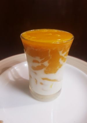 A picture of Mango Dalgona.