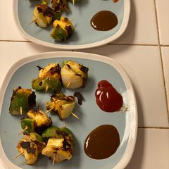 A picture of Tandoori Tikka(veg).