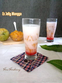 Foto resep Es Jelly Mangga 🍹