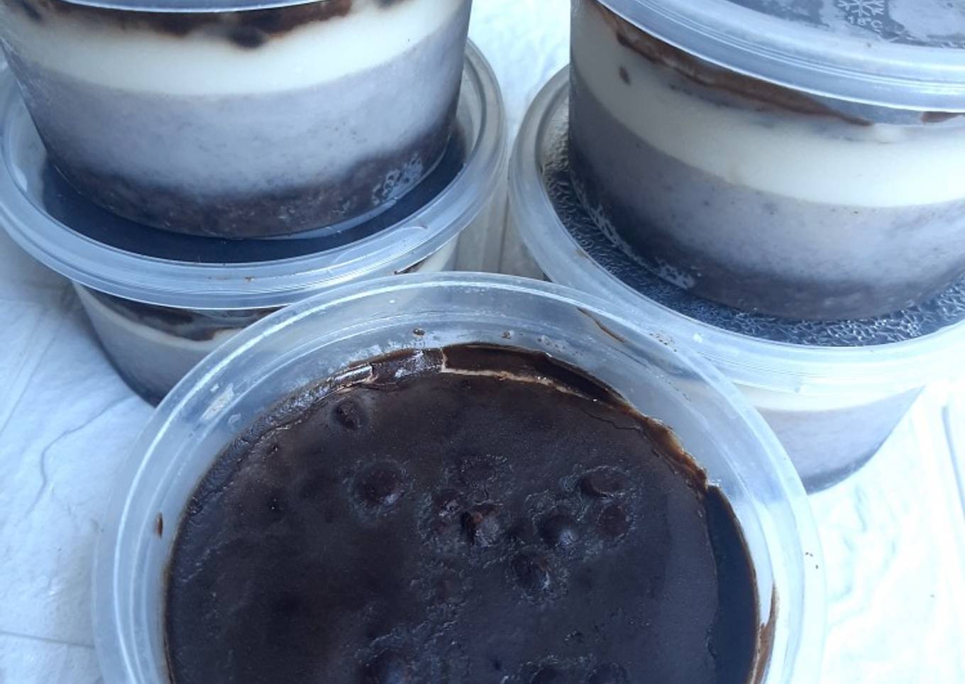 Oreo and Cheese dessert cup