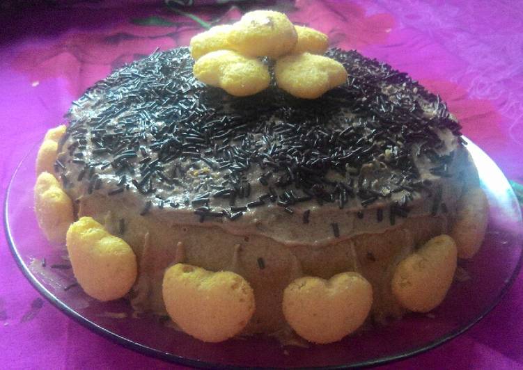 Kue tart sederhana (basic bolu kukus)