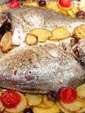 Orata al forno con patate