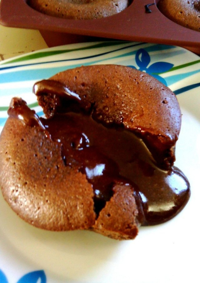 صورة لوصفة فوندو الشوكولاتة Fondant au chocolat 🍫
