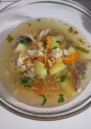 Foto resep Sup Tulangan Ayam Simpel
