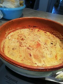 Foto di Pitta salentina con patate melanzane mozzarella e praga