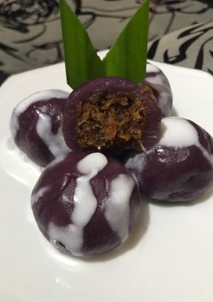 Foto resep Mendut ubi ungu