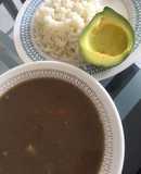 Sopa de lenteja con papa
