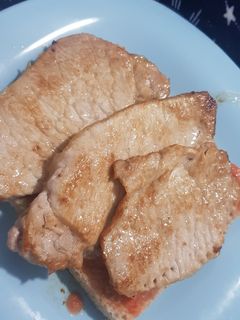 Una foto de Torrada de lomo plancha