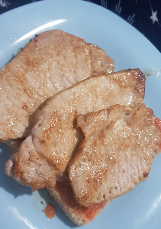Una foto de Torrada de lomo plancha