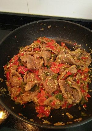 Foto resep Dendeng balado basah ala nury