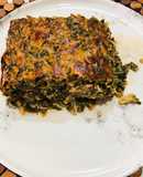 Budín de acelgas y caballa