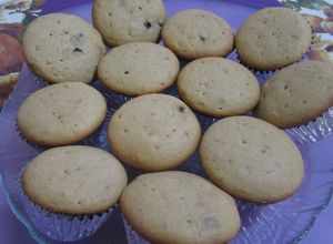 Una foto de Muffins de chispas de chocolate