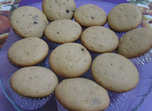 Una foto de Muffins de chispas de chocolate