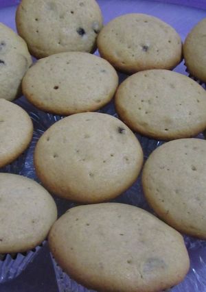 Una foto de Muffins de chispas de chocolate