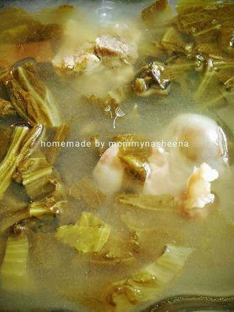 Cara Buat Baikut Sayur Asin Istimewa