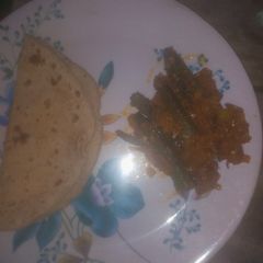 A picture of Fried Masala Bhindi.