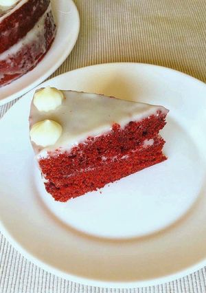 Una foto de Pastís red velvet 🍰