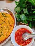 Korean Seafood Pancakes (Bánh xèo Hàn Quốc)