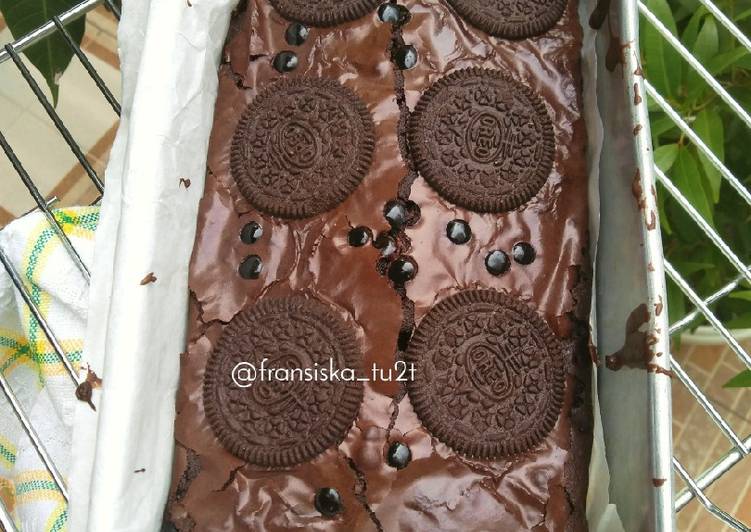 Cara Membuat Brownies Shinny Shimerring Splendid???????? yang sederhana