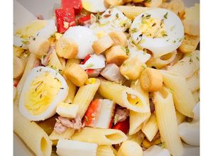Foto de Salada de Delicias do Mar e Massa - rápida e simples para dias de neura