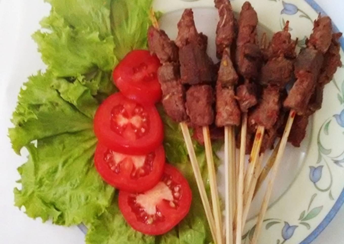 Sate Rembiga panggang teflon