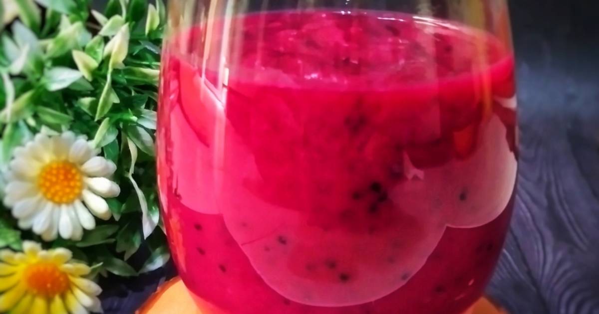 Resep Smoothies Alpukat Buah Naga Pembersih Pembuluh Darah Part 2